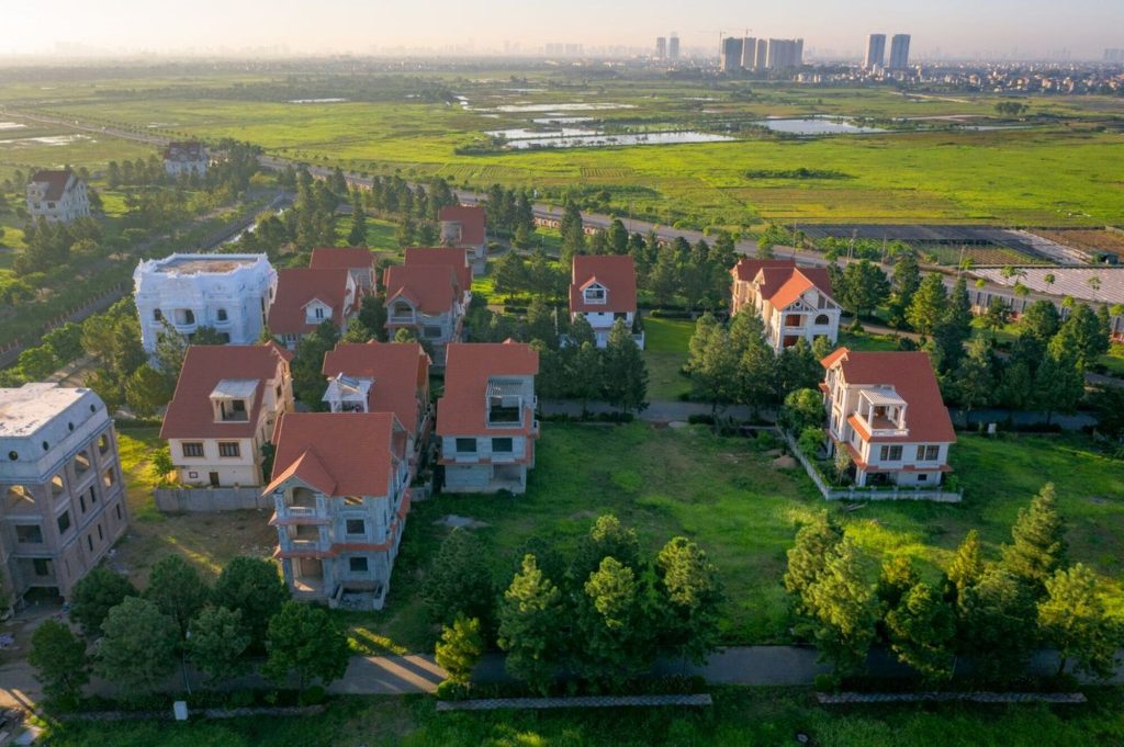 Biệt thự sinh thái Đan Phượng giá bao nhiêu ? 4 Hình ảnh thực tế Noble Palace Garden Đan Phượng