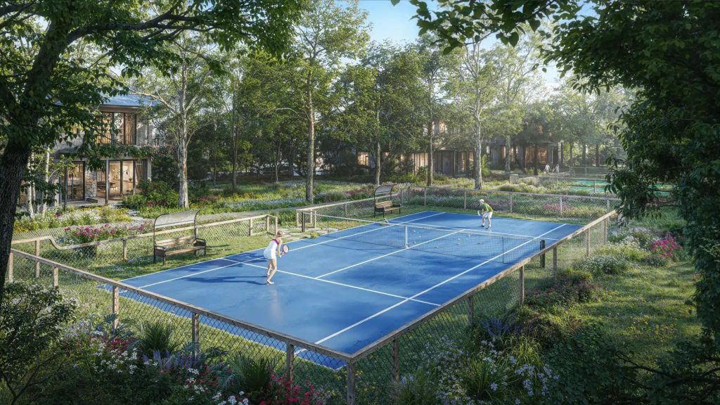 Alluvia City Văn Giang Hưng Yên - Đô Thị Sinh Thái Khoáng Nóng Tiên Phong 16 Khu thể thao đa năng tại Alluvia City