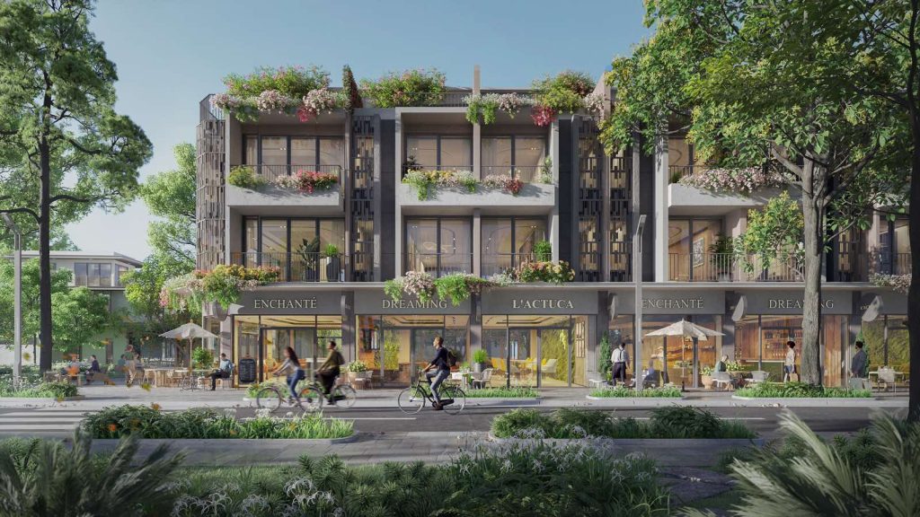 Alluvia City Văn Giang Hưng Yên - Đô Thị Sinh Thái Khoáng Nóng Tiên Phong 6 Căn hộ liền kề tại Alluvia City Văn Giang