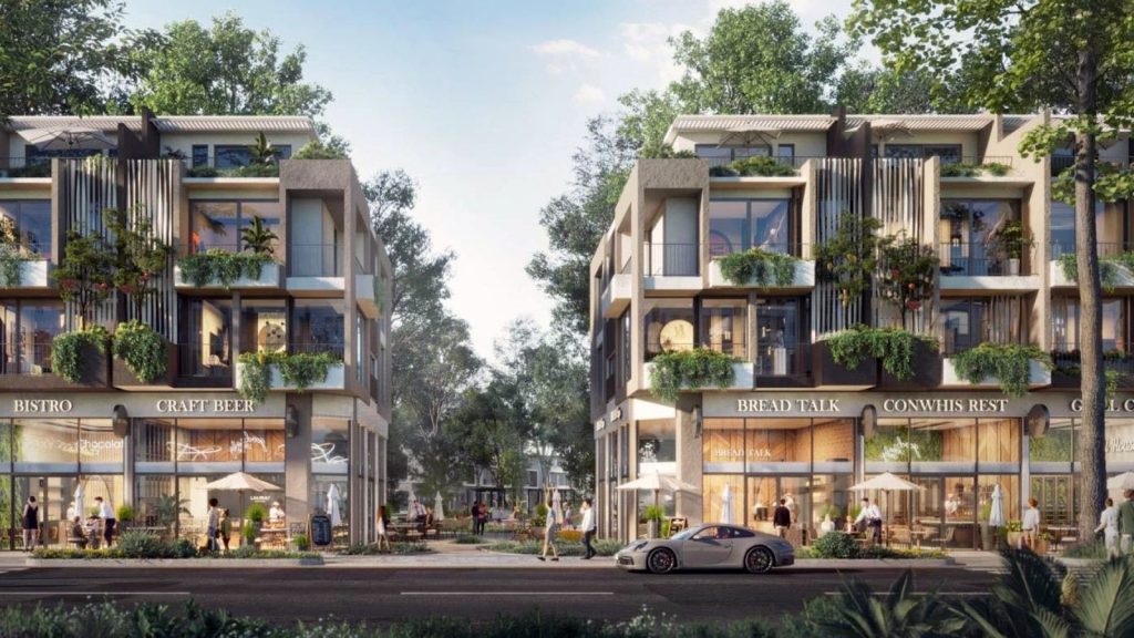 Alluvia City Văn Giang Hưng Yên - Đô Thị Sinh Thái Khoáng Nóng Tiên Phong 5 Shophouse tại Alluvia City Văn Giang