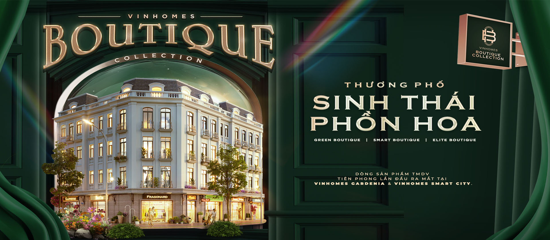 Vinhomes Boutique Collection – Mô Hình Thương Mại Dịch Vụ Siêu Hiếm Nâng Tầm Giá Trị Đầu Tư