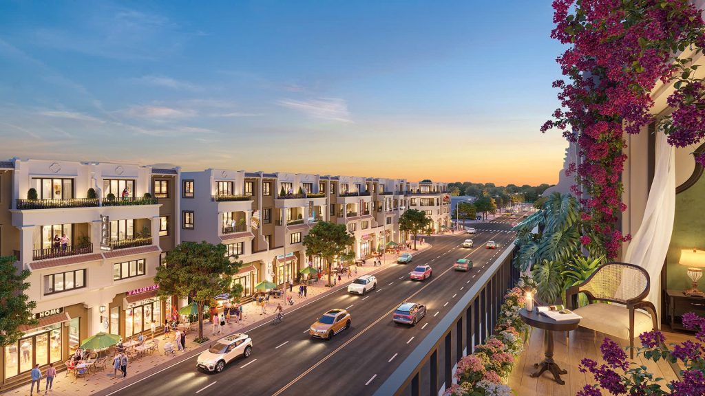 Tiềm năng sinh lời từ phân khu Hừng Đông tại Vinhomes Đan Phượng 4 Những dãy Shophouse sôi động tại dự án Vinhomes Đan Phượng
