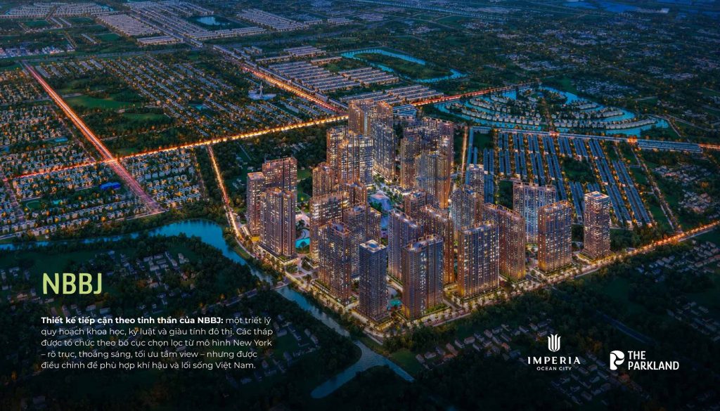 Imperia Ocean City với lối thiết kế chuẩn quốc tế