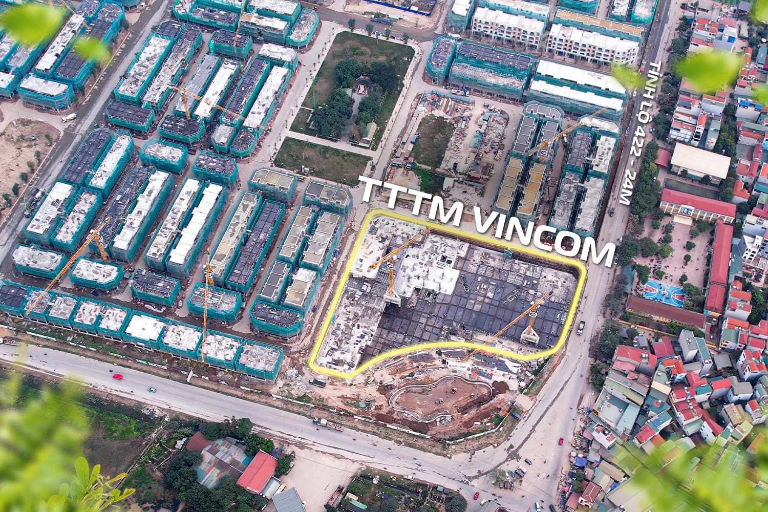 Tiến độ TTTM Vincom Wonder City tháng 1/2026