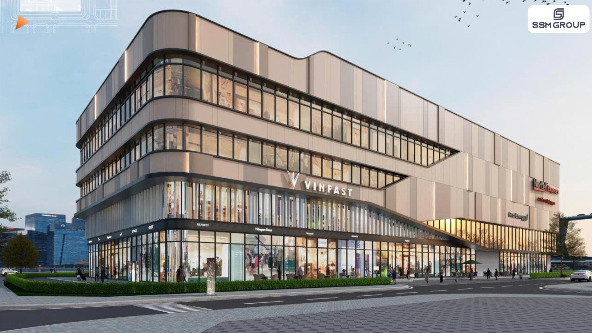 Vincom Mega Mall nằm tại phân khu Hừng Đông dự án Vinhomes Đan Phượng Vincom Mega Mall nằm tại phân khu Hừng Đông dự án Vinhomes Đan Phượng