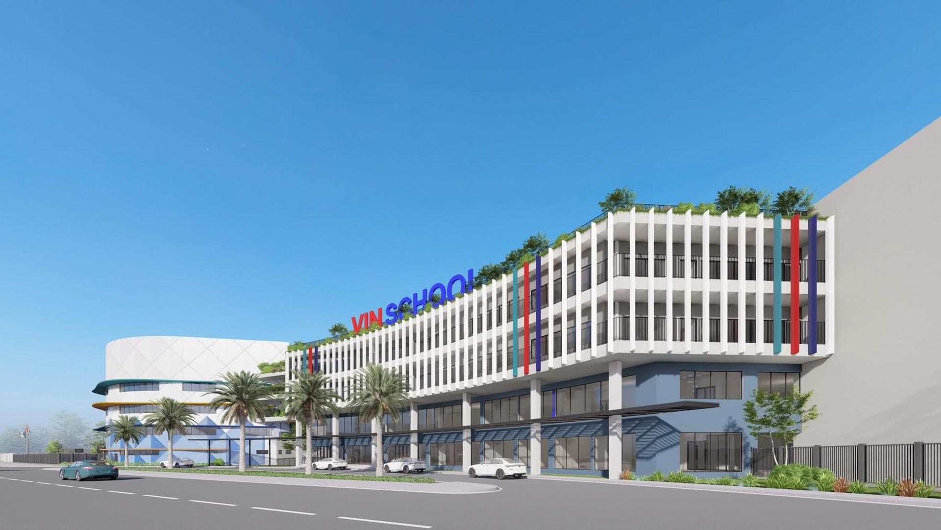 Phối cảnh trường học Vinschool tại Vinhomes Đan Phượng (Vinhomes Wonder City) Phối cảnh trường học Vinschool tại Vinhomes Đan Phượng (Vinhomes Wonder City)