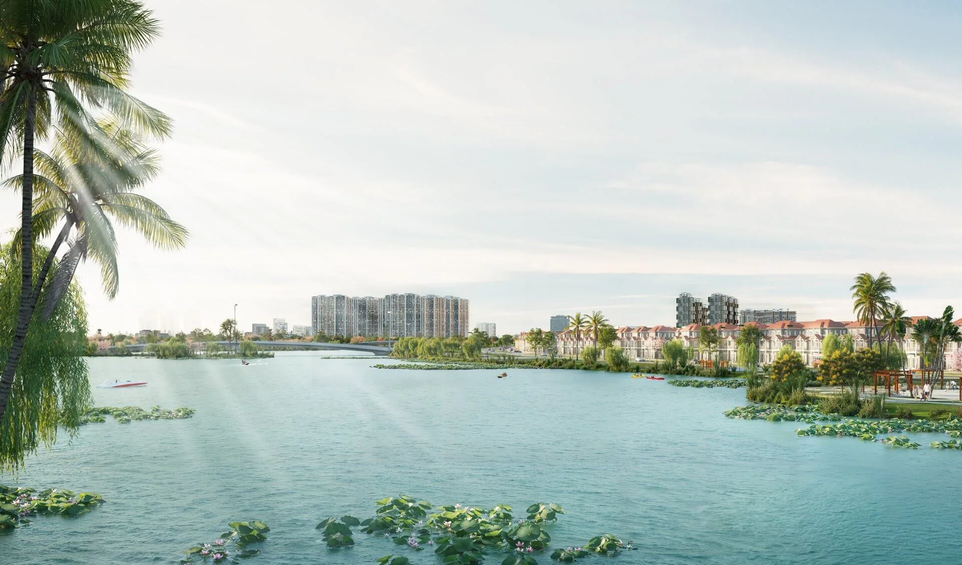 Phối cảnh dự án Sun Group tại Mê Linh