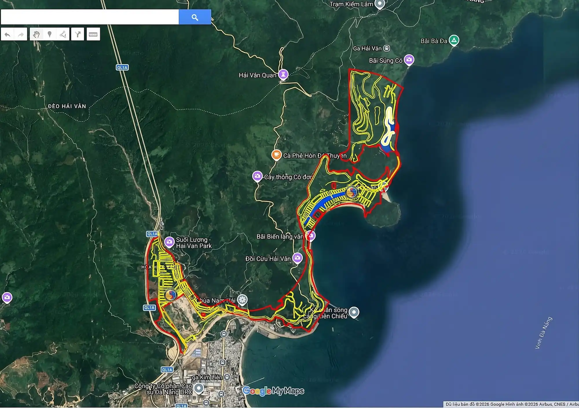 Quy hoạch đại đô thị nghỉ dưỡng Vinhomes Hải Vân Bay