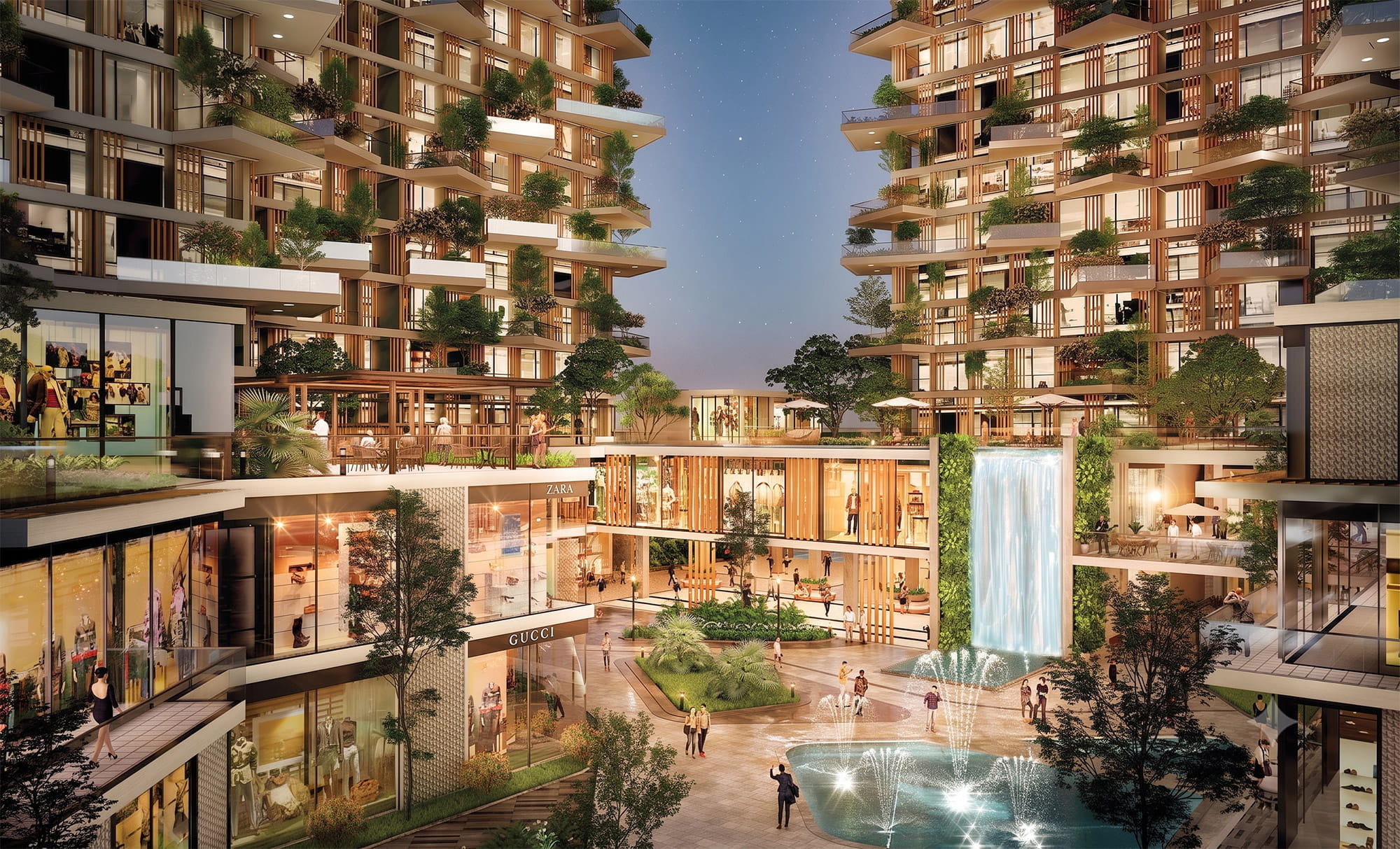 Shophouse khối đế tai chung cư Ecopark Ninh Bình
